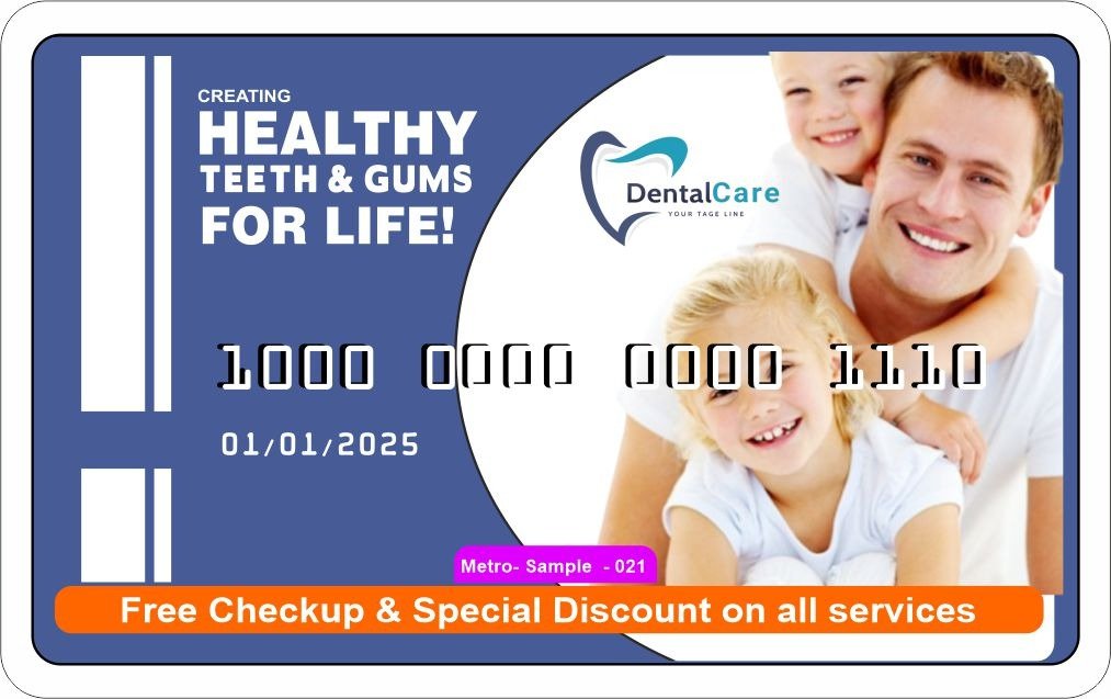 Real printed card sample 21